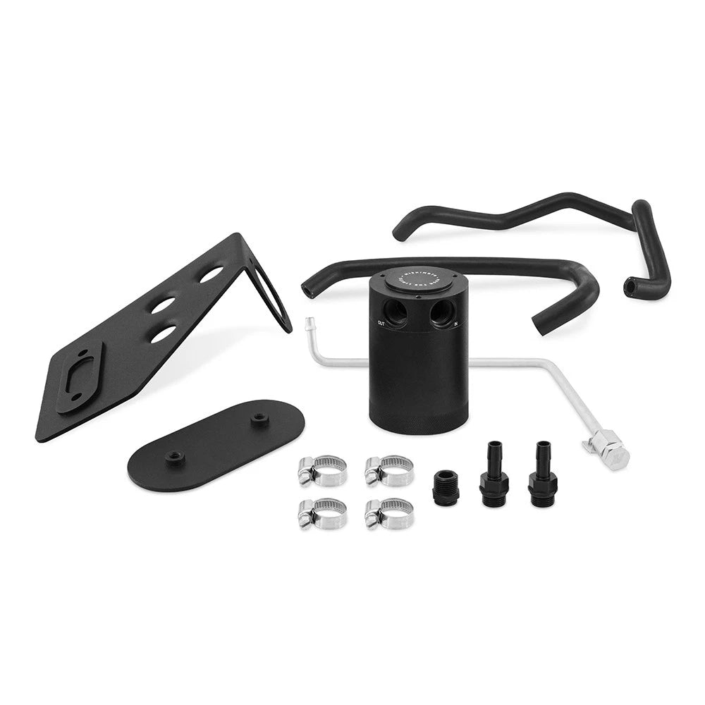 Mishimoto Baffled Oil Catch Can Kit | 2020-2026 Toyota GR Supra 3.0L (MMBCC-SUP-20CBE)