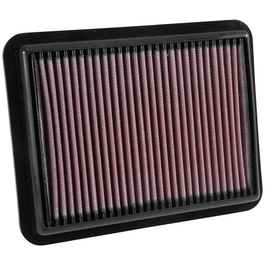 K&N 33-5038 High Flow Performance Air Filter for 13-18 Mazda 3 / 17-20 Yaris 1.5