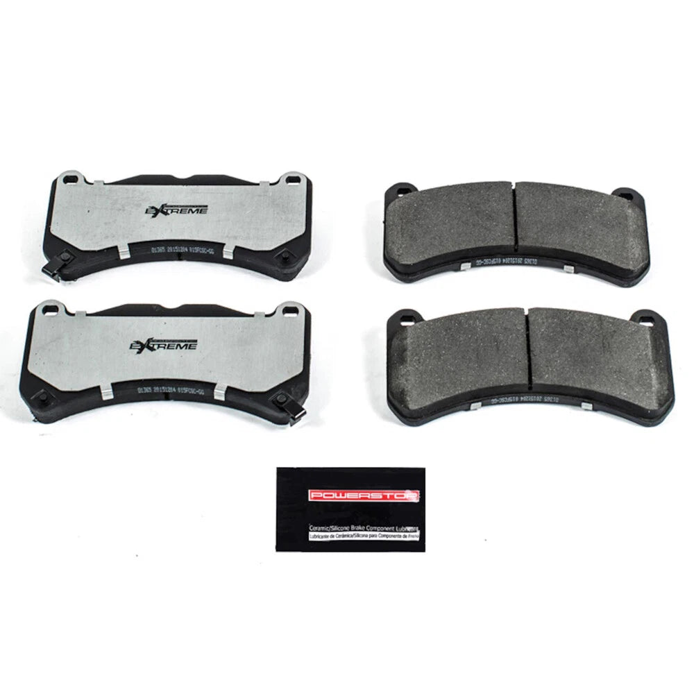 Power Stop Front Z26 Extreme Street Brake Pads w/Hardware | 2013-2014 Ford Mustang (Z26-1365)