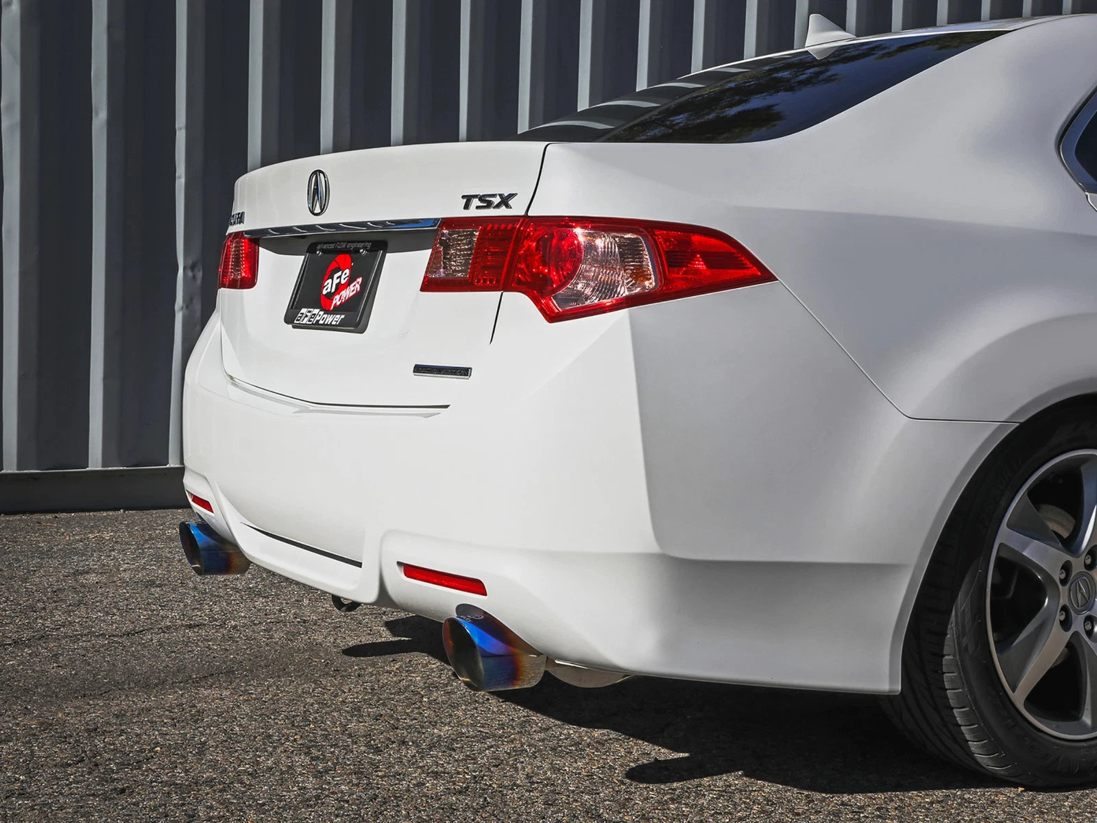 aFe 2-1/4in to 2-1/2in Cat-Back Exhaust System | Acura TSX (09-14) w/ BlueFlame Tip (49-36629-L)