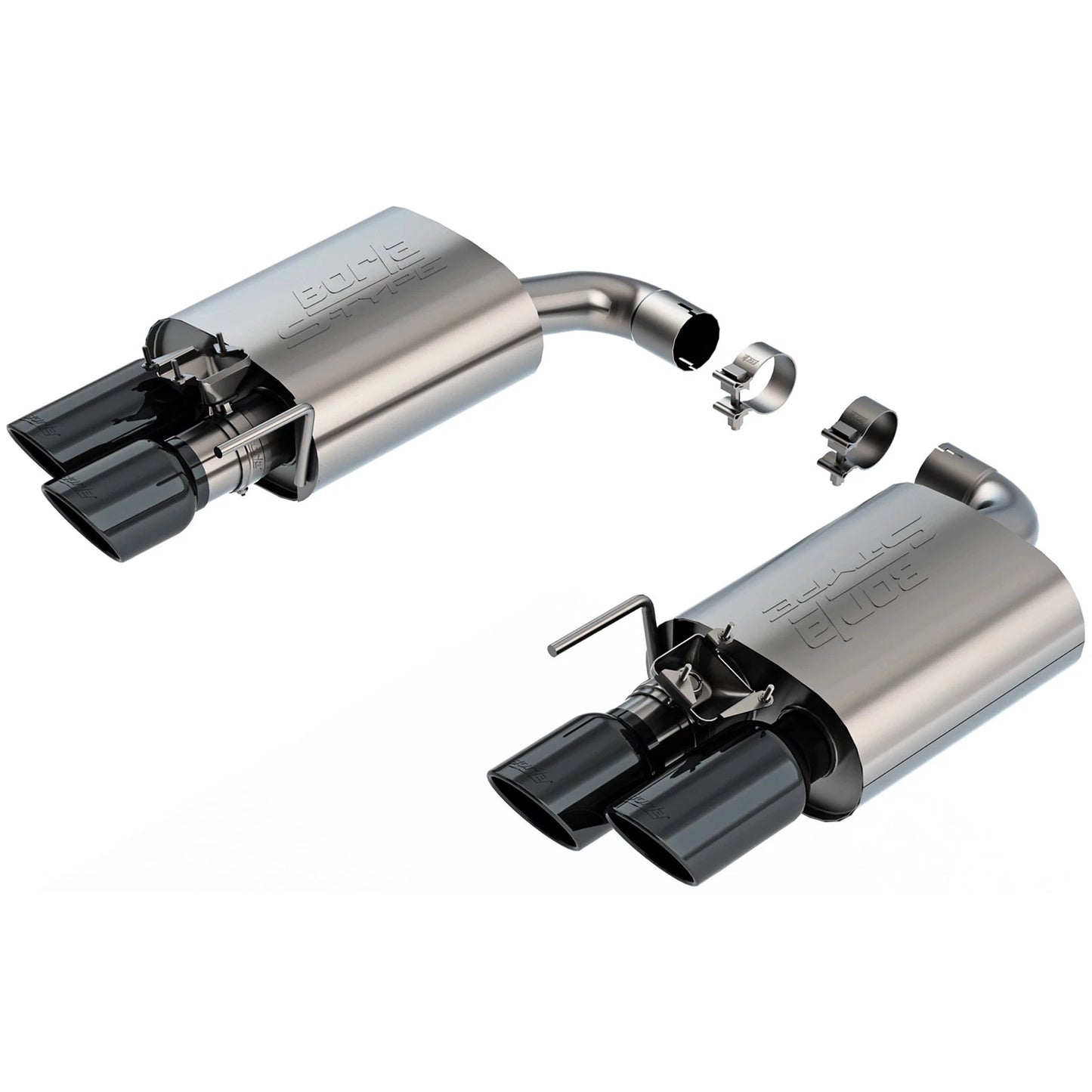 Borla S-Type Axle-Back Exhaust | Ford Mustang GT 5.0L (2024) (11985BC)