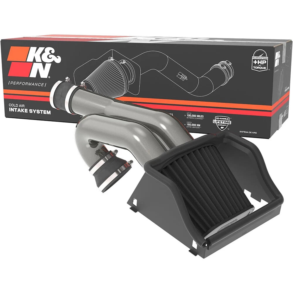 K&N Performance Air Intake System | Ford F-150 (Incl. Raptor) 2.7L/3.5L V6 (30-2617KC)