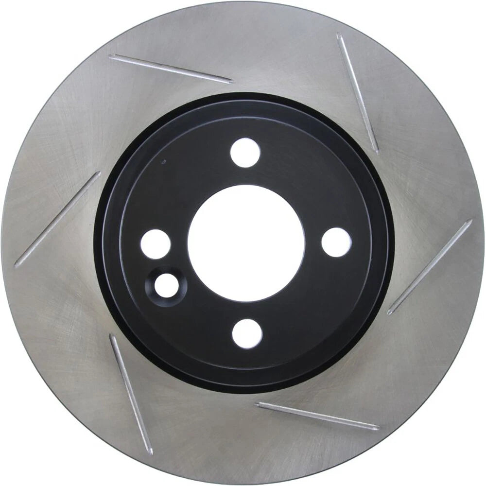 StopTech 126.34100SL Front Left Slotted Brake Disc Rotor for 2007-16 Mini Cooper