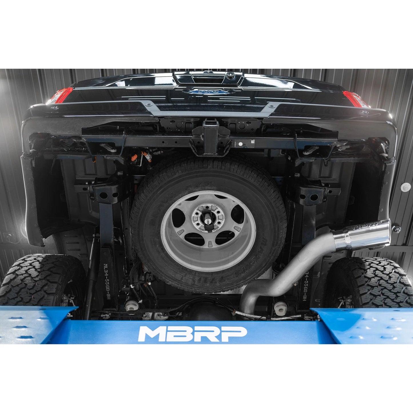 MBRP 4in T304 Stainless Steel Cat-Back Exhaust Race Version | Ford F150 (21+) (S5209304)