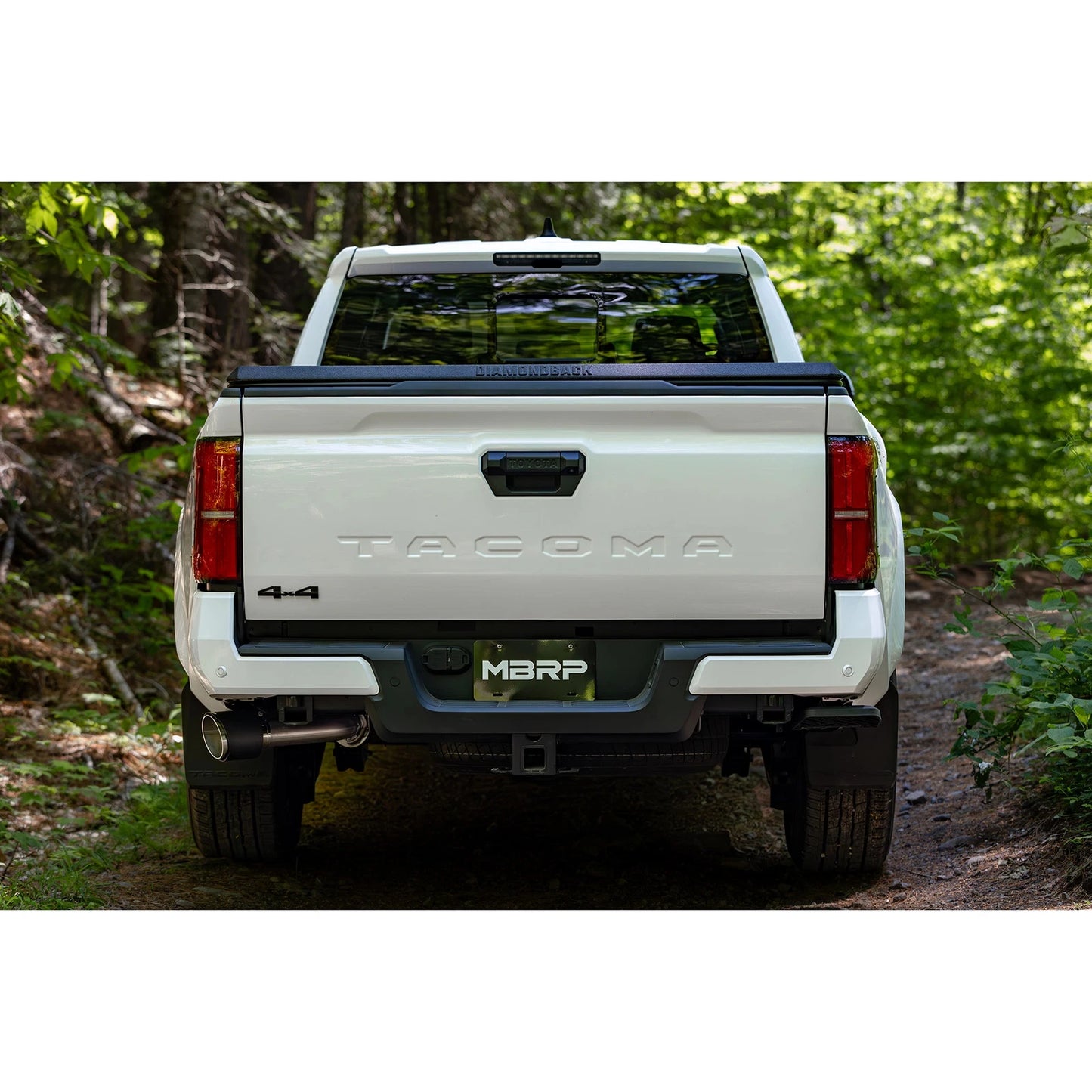 MBRP T304 Stainless Steel 3in Cat-Back Single Side Exit with Carbon Fiber Tip | Toyota Tacoma (24) (S53233CF)