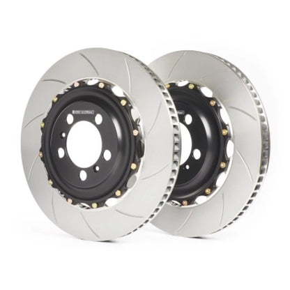 GiroDisc 2020+ Toyota GR Supra 3.0L Rear Slotted Rotors