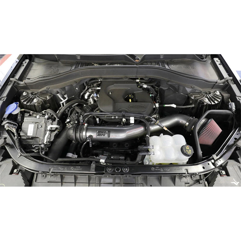 K&N High Flow Performance Intake Kit | Ford Explorer (20-21) 2.3L L4 F/I (77-2594KC)
