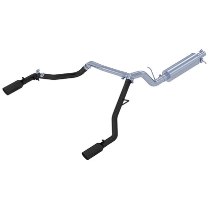 MBRP 3in Dual Split D&S Cat-Back Exhaust | Ford Ranger 19-23 (S5223BLK)