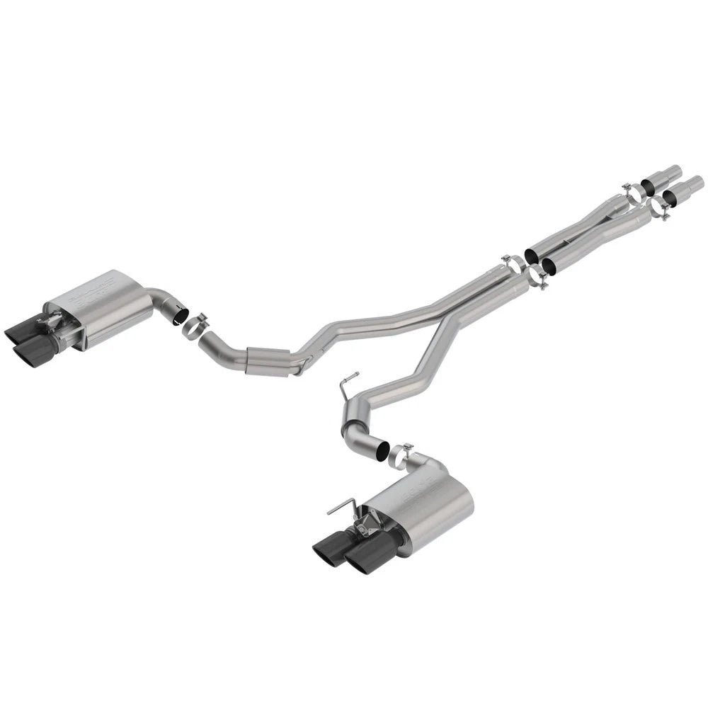 Borla S-Type Cat-Back Exhaust | 2018 Ford Mustang GT (140742)