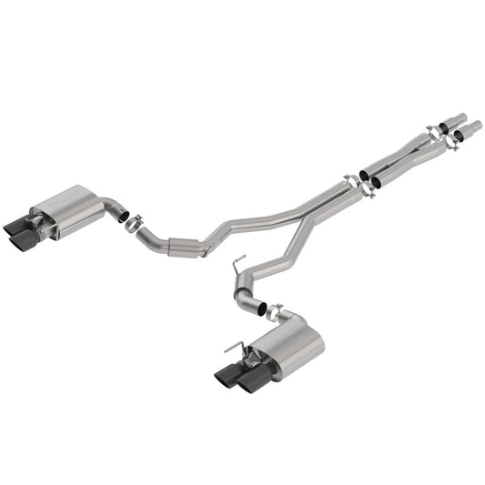 Borla S-Type Cat-Back Exhaust | 2018 Ford Mustang GT (140742)