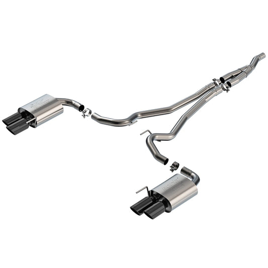 Borla 2.3L EcoBoost ATAK Catback Exhaust | Ford Mustang (24) Non-Active (140982BC)