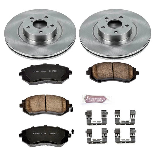 Power Stop Front Autospecialty Brake Kit | Multiple Subaru Fitments (KOE3038)