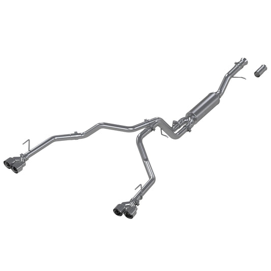 MBRP 3in Dual Split Cat-Back Exhaust w/ Quad Tips | Chevrolet Tahoe / GMC Yukon (21+) (S5057AL)