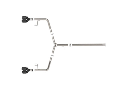 aFe Takeda SS Axle-Back Exhaust | Kia K5 (15-21,20-26) (49-37043-C)