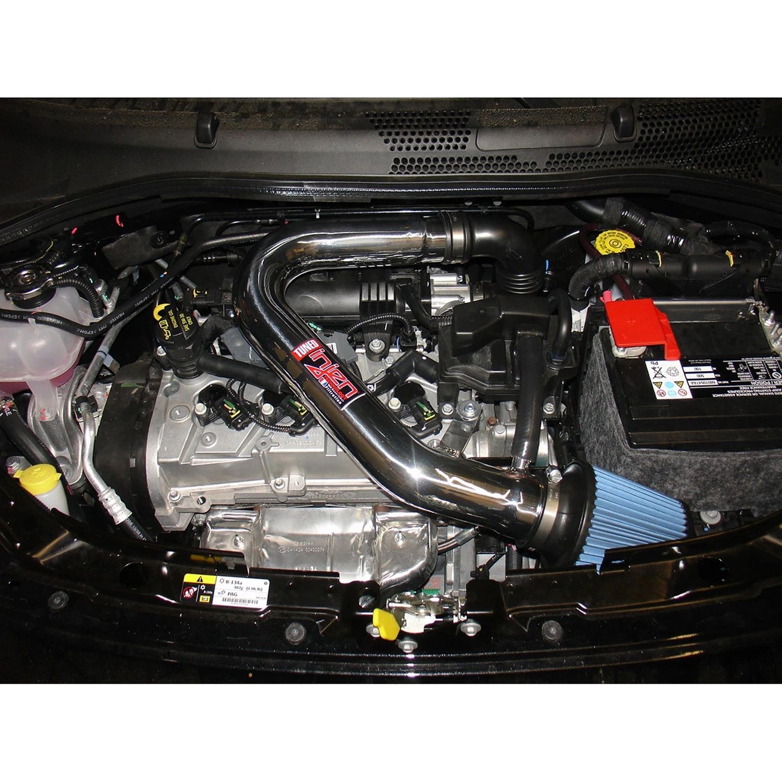 Injen Black Short Ram Intake w/ MR Tech | Fiat 500 2013 1.4L 4cyl (SP5022BLK)
