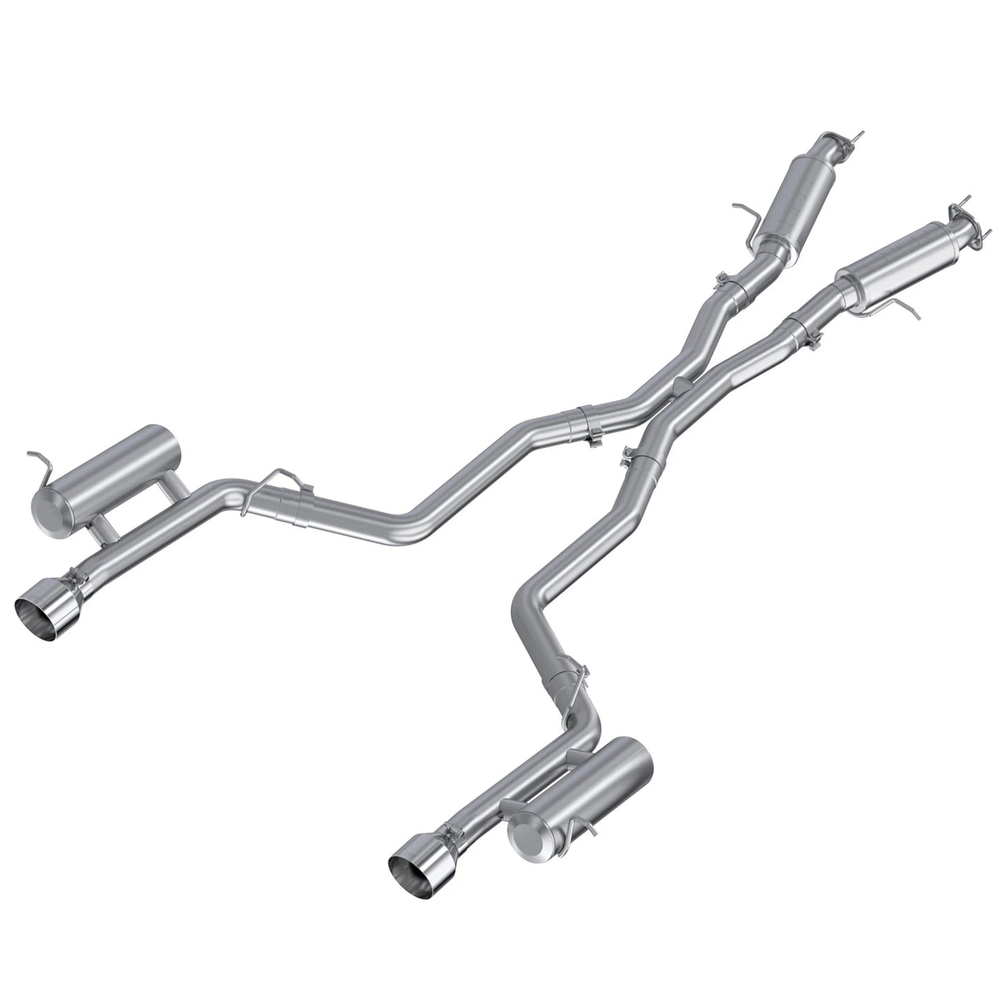 MBRP 3.0" Dual Rear Exit Cat-Back Exhaust | Dodge Durango 3.6L V6 AL Series (2011+) (S5109AL)