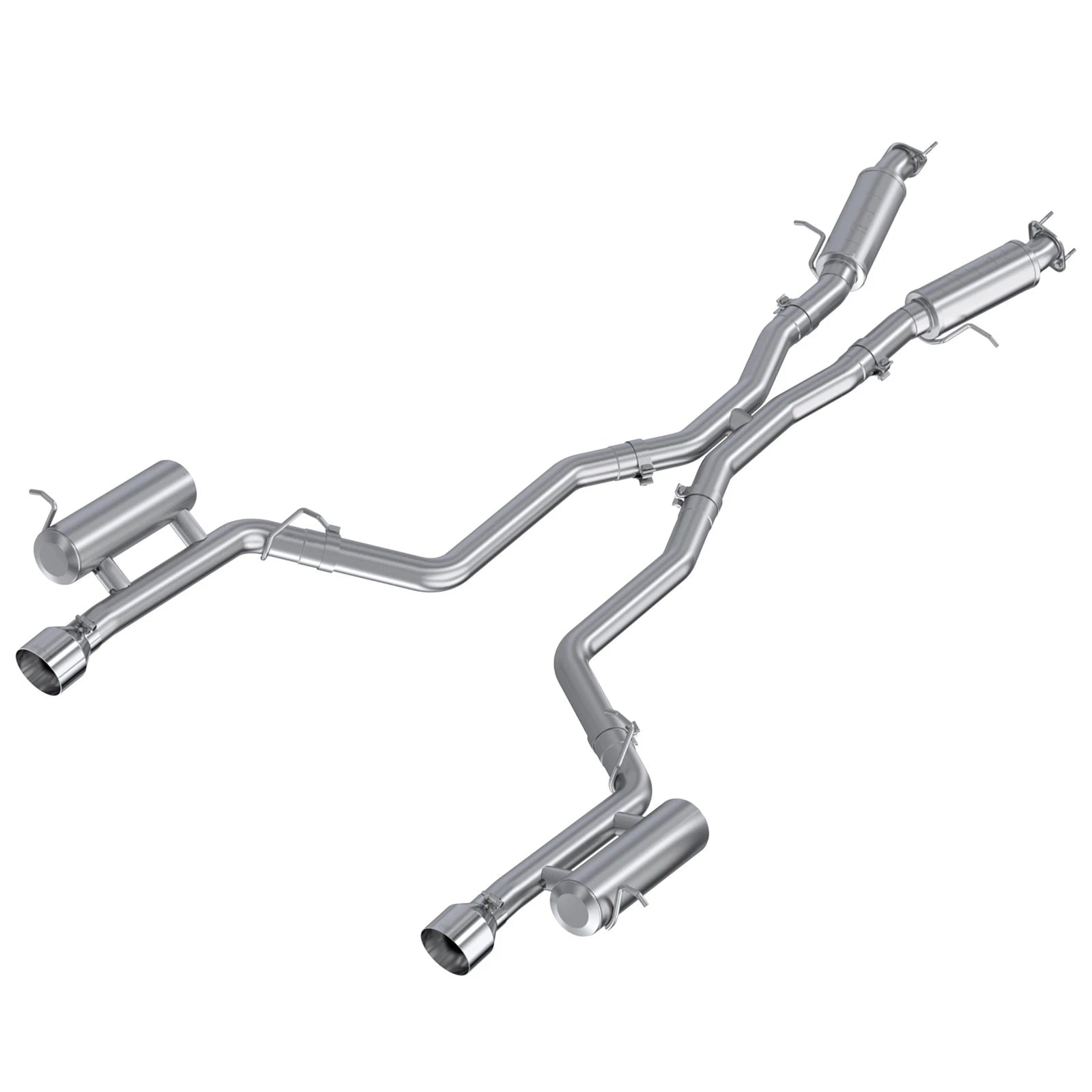 MBRP 3.0" Dual Rear Exit Cat-Back Exhaust | Dodge Durango 3.6L V6 AL Series (2011+) (S5109AL)