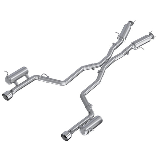 MBRP 3.0" Dual Rear Exit Cat-Back Exhaust | Dodge Durango 3.6L V6 AL Series (2011+) (S5109AL)