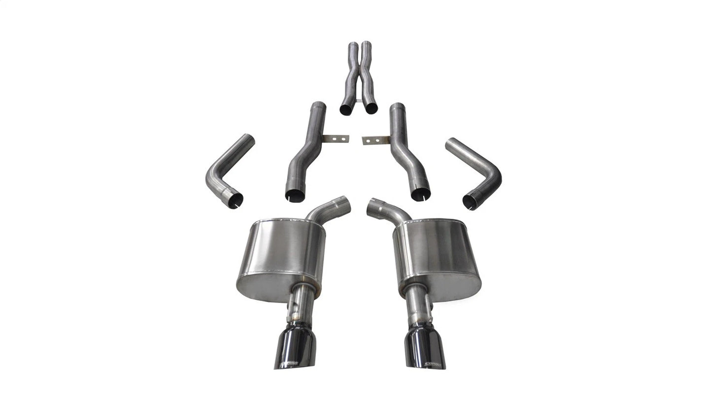 CORSA Xtreme / 2.75 in Cat-Back Single 4.5 in Tips | 2015-23 Charger 6.4L 6.2L (14996)