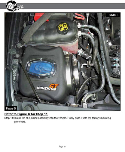 aFe Momentum GT Pro DRY S Cold Air Intake | GM SUV V8 5.3L/6.2L (14-17) (51-74110)