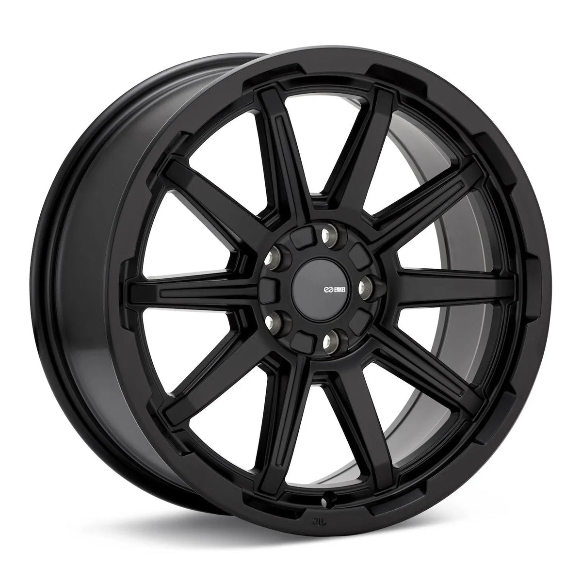 (set of 4) Enkei Adventurer Matte Black | 17x7.5" +35mm | 5x100mm Wheels
