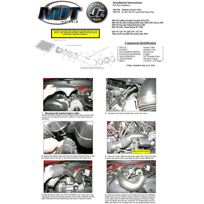 Airaid Jr Intake Kit | Chevrolet Avalanche/Silverado/Sierra 4.3/4.8/5.3/6.0L (07-13) (200-796)