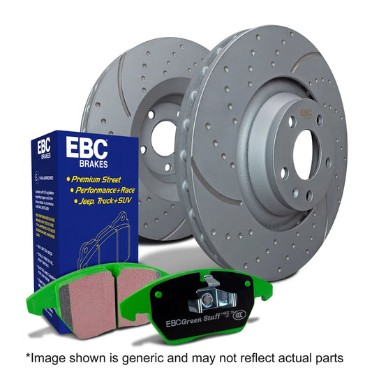 EBC S10 Brake Pad and Rotor Kit