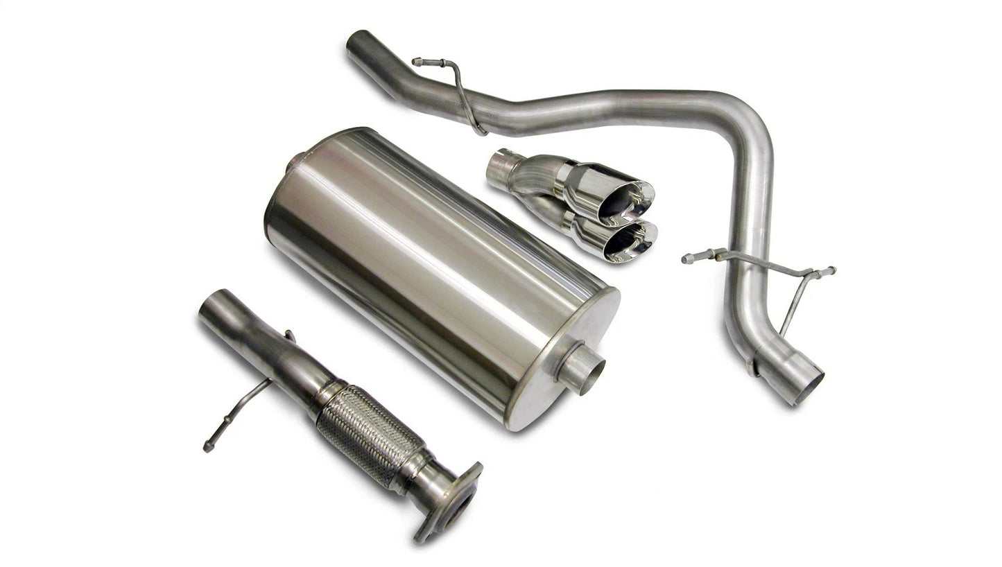 CORSA Sport / 3.0 in Cat-Back 4.0 in Twin Tips | 2007-2008 Tahoe, Yukon 5.3L (14207)