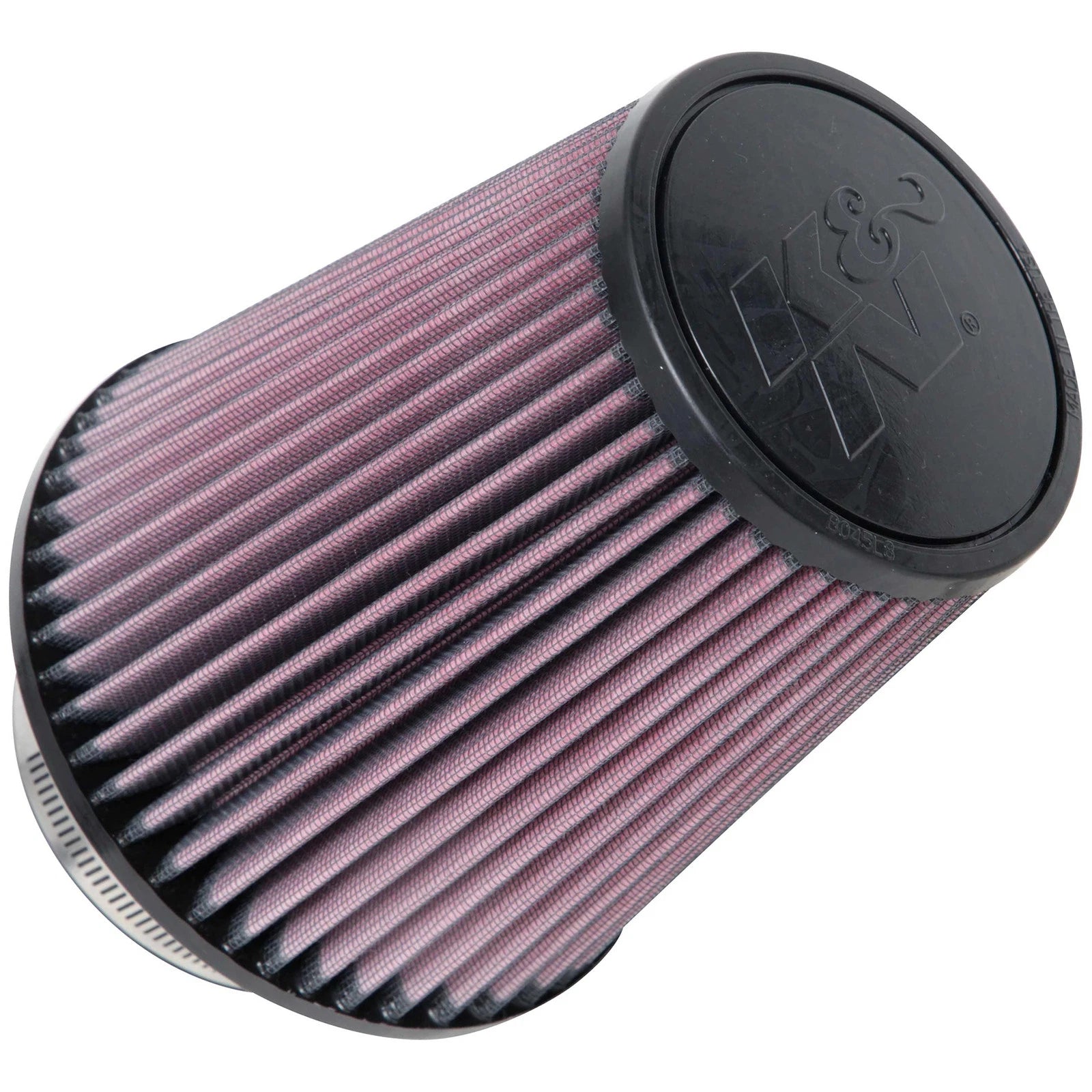 K&N RU-1032 Universal Round Tapered Performance Washable Air Filter for Intake