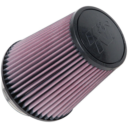 K&N RU-1032 Universal Round Tapered Performance Washable Air Filter for Intake