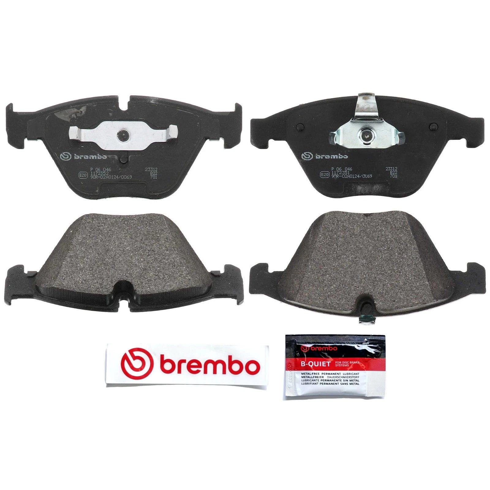 Brembo Low-Met OE Front Brake Pads | BMW 1 Series M / M3 (11-13) (P06046)