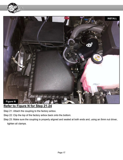 aFe Super Stock Induction System w/ Pro DRY S Media | Jeep 2022-23 / Toyota Tundra V6-3.4L (55-10019DR)