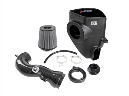 aFe Track Series Carbon Fiber Cold Air Intake w/ Pro Dry S Filter | GM Trucks 5.3L/6.2L (19-21) (57-10015D)