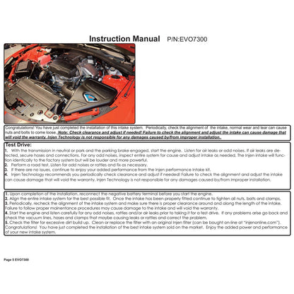 Injen Evolution Intake | Chevrolet Camaro (16-26) (EVO7300)