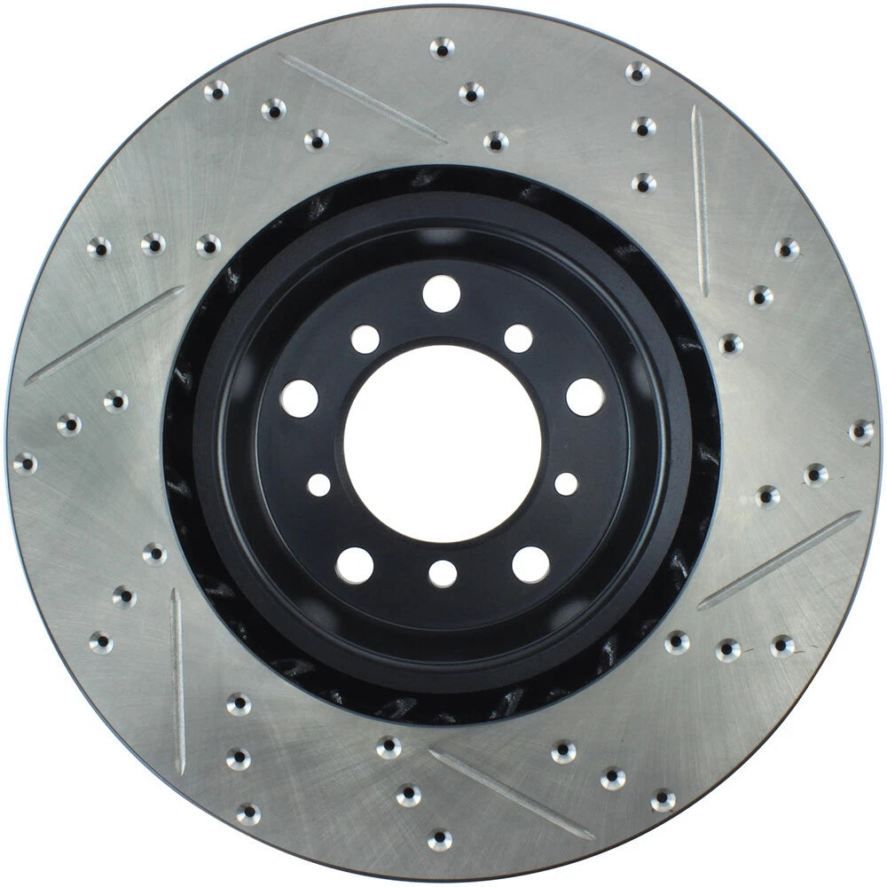 StopTech 127.34059R Front Right Drilled Slotted Brake Rotor for 2001-2006 BMW M3