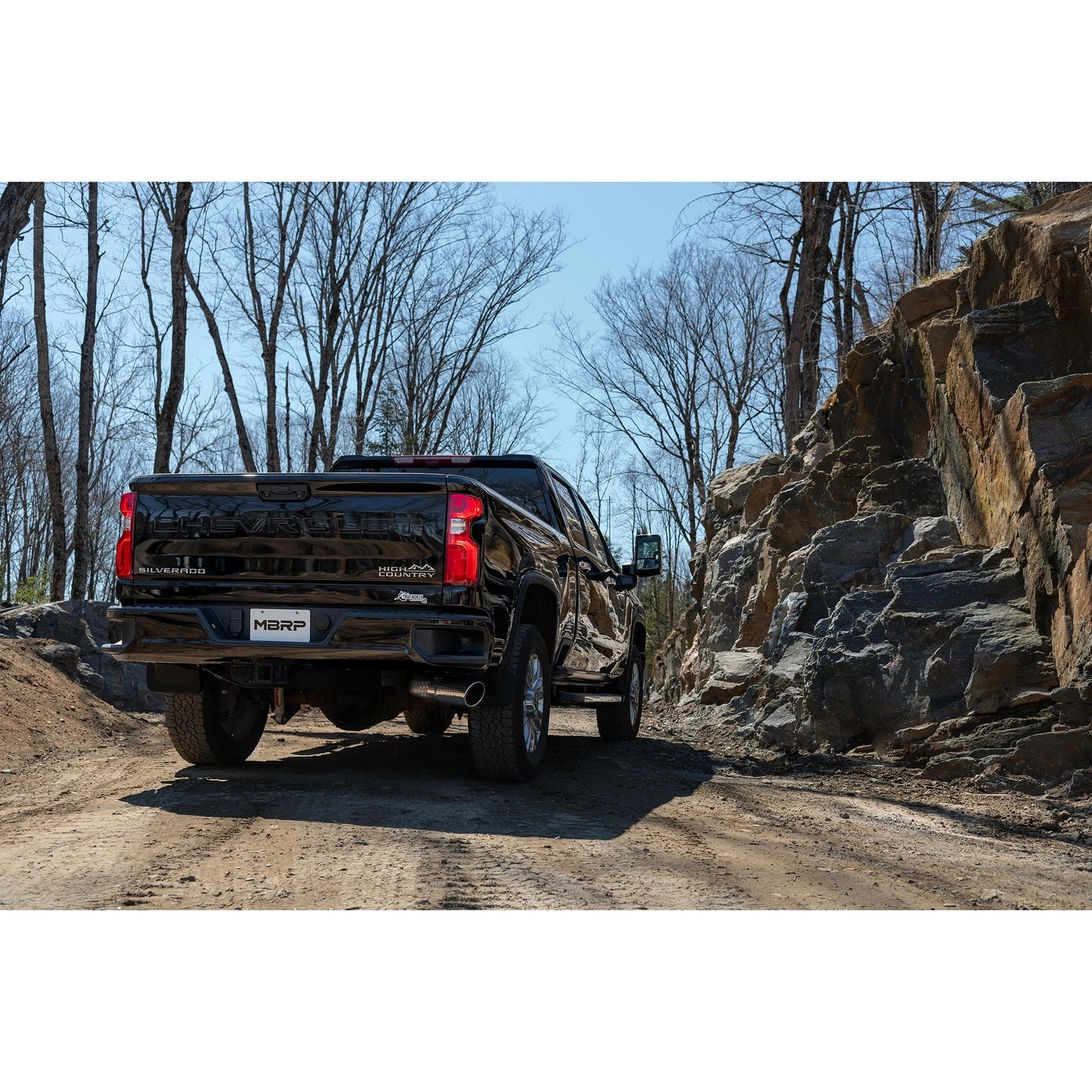 MBRP 4in Mandrel Bent Tubing D&S Cat Back Exhaust | Silverado 2500/3500 HD (20+) (S6059304)