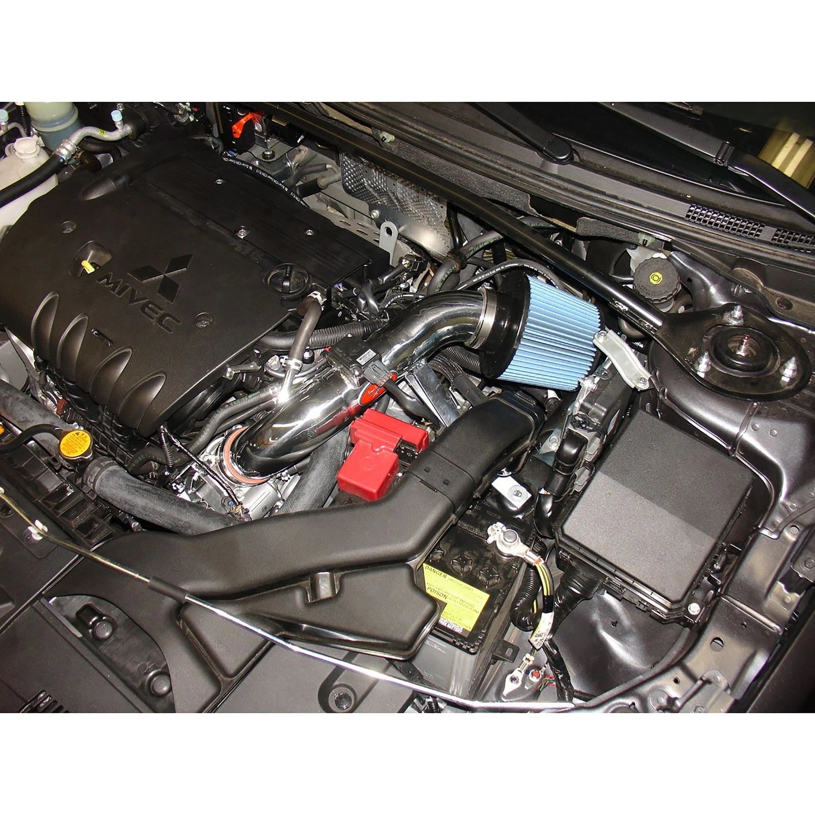 Injen SP Short Ram Cold Air Intake System | 2009 - 2014 Mitsubishi Lancer (SP1838BLK)