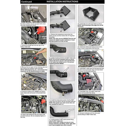 K&N 13-15 Ford Fusion 2.0L Performance Intake Kit | Ford Fusion (13-15) (57-2585)