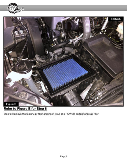 aFe Super Stock Induction System w/ Pro DRY S Media | Jeep 2022-23 / Toyota Tundra V6-3.4L (55-10019DR)