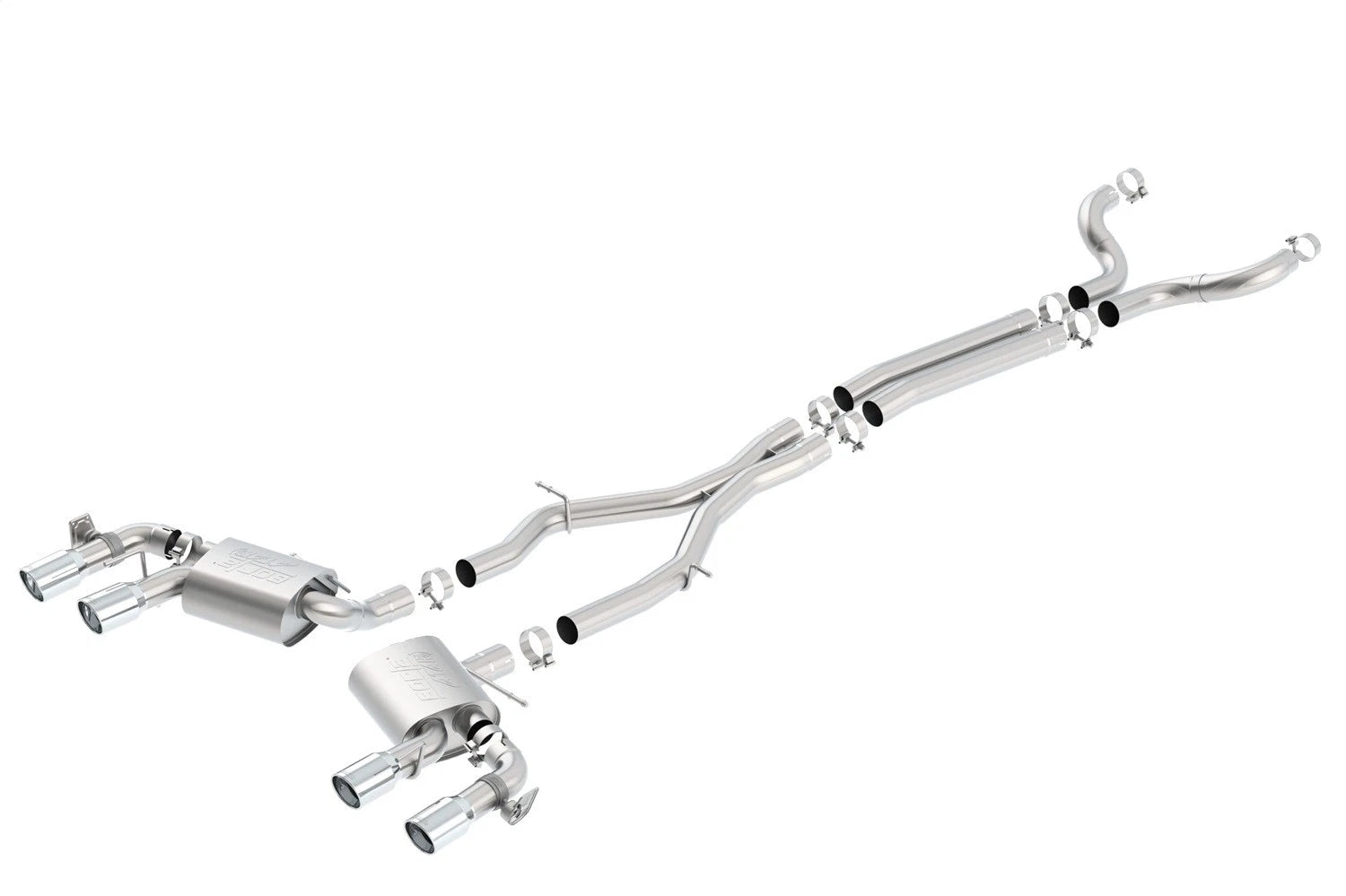 Borla Cat-Back Exhaust System - ATAK | 2017-2020 Chevrolet Camaro ZL1 6.2L (140727)