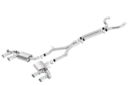 Borla Cat-Back Exhaust System - ATAK | 2017-2020 Chevrolet Camaro ZL1 6.2L (140727)