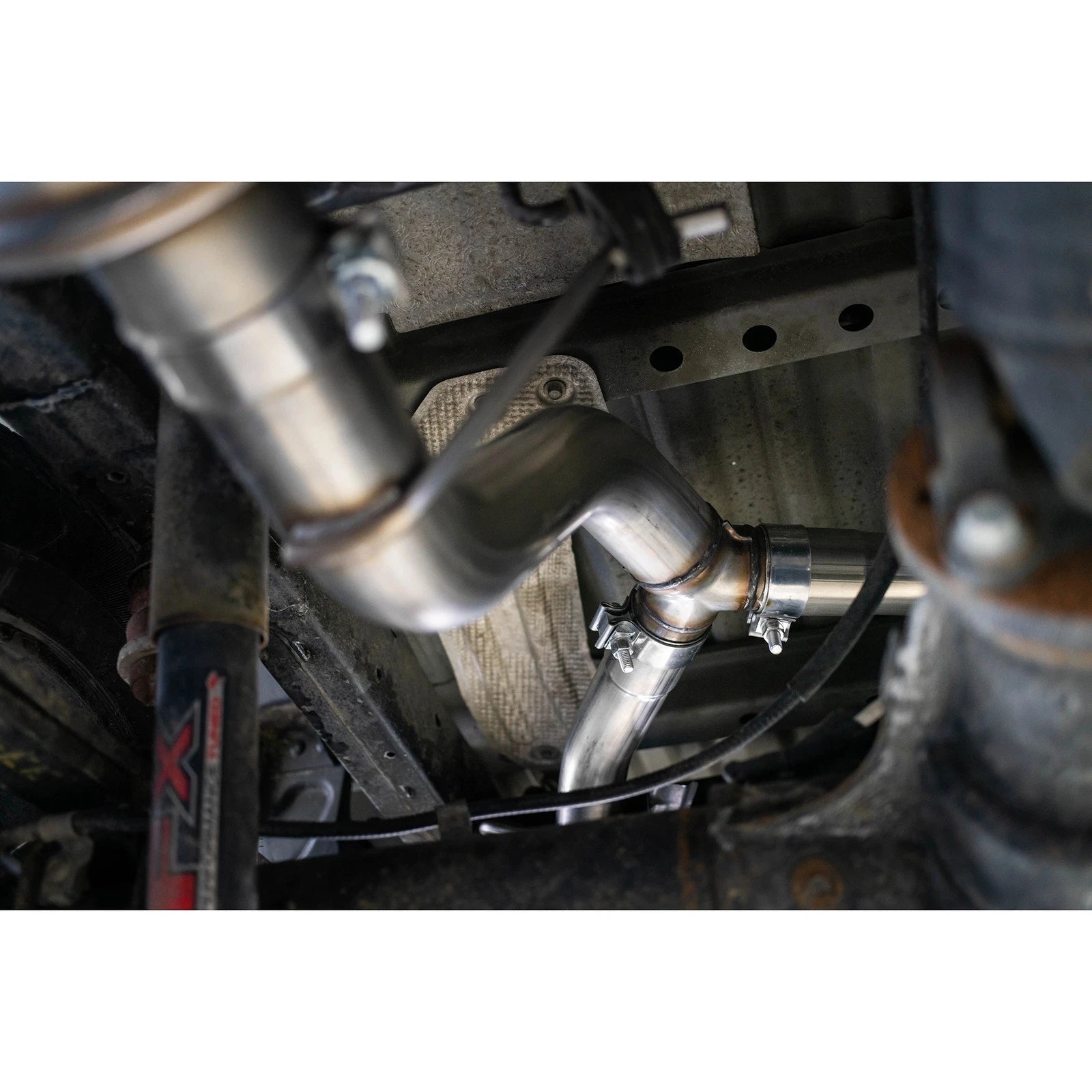 MBRP 3in Cat-Back Exhaust w/ 2.5in Dual Split D&S Tips | Ford Ranger 19-23 (S5223AL)