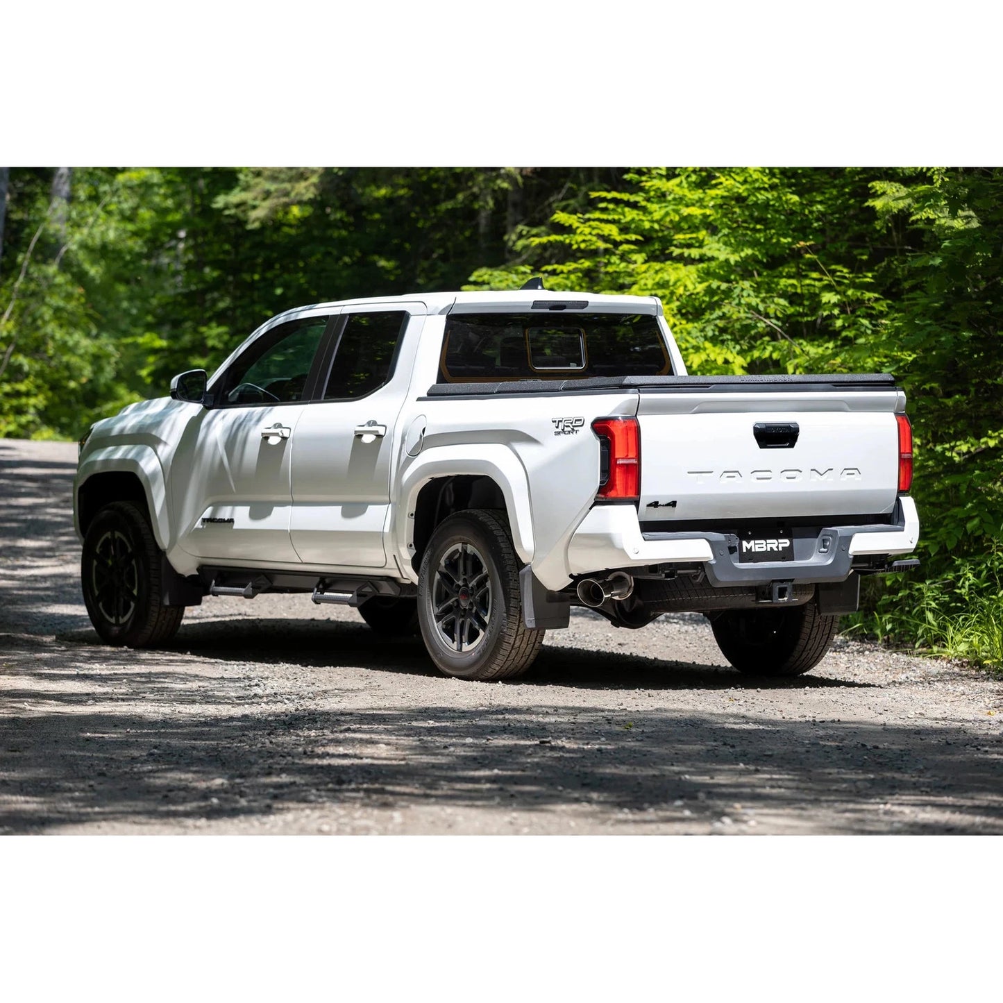 MBRP 2.4L (Excl Leaf Spring) 3in Cat-Back Single Exit Black-Coated Aluminized Steel | Toyota Tacoma (24) (S5323BLK)