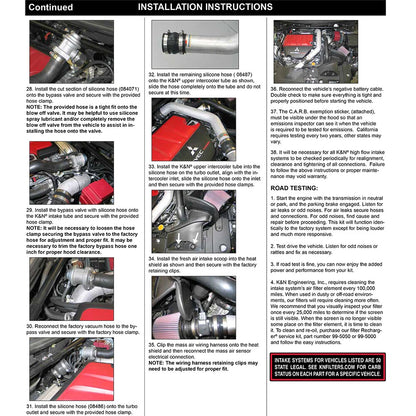 K&N Typhoon Air Intake Kit | 2008-2015 Mitsubishi Evo X GSR (69-6546TWR)