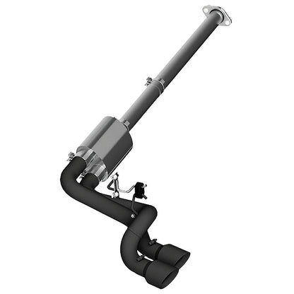 MBRP 3in Black Coated Cat-Back Exhaust w/ 4.5in OD Tips | Ford F150 (09-14) (S5261BLK)