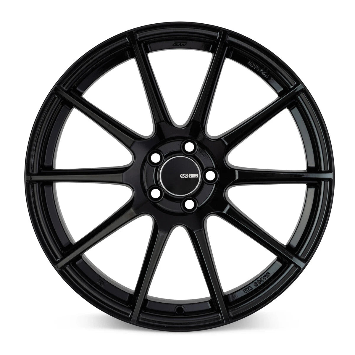 Enkei TS10 Black | 18x8.5" +45mm | 5x100mm Wheel