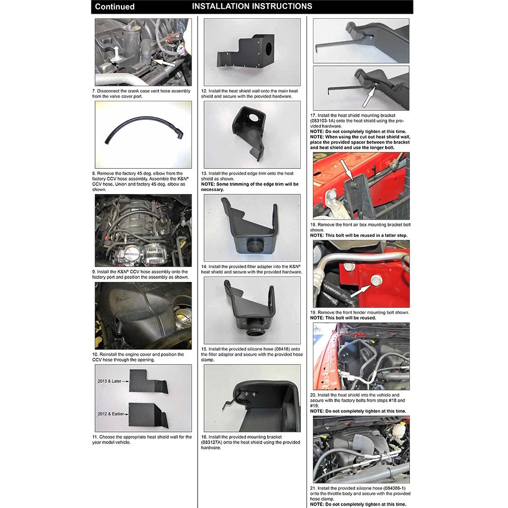 K&N Performance Intake Kit | 2009-2019 Dodge Ram 1500 (71-1561)