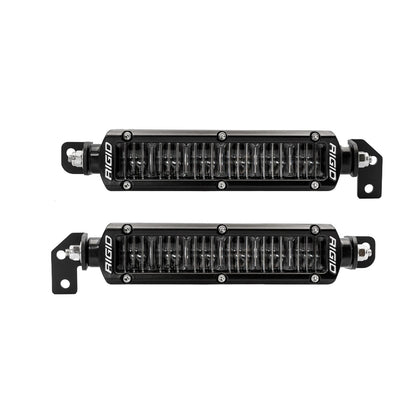 Rigid 37202 SR-Series PRO DOT SAE White Fog LED Lights Pair Kit for 22-24 Tundra