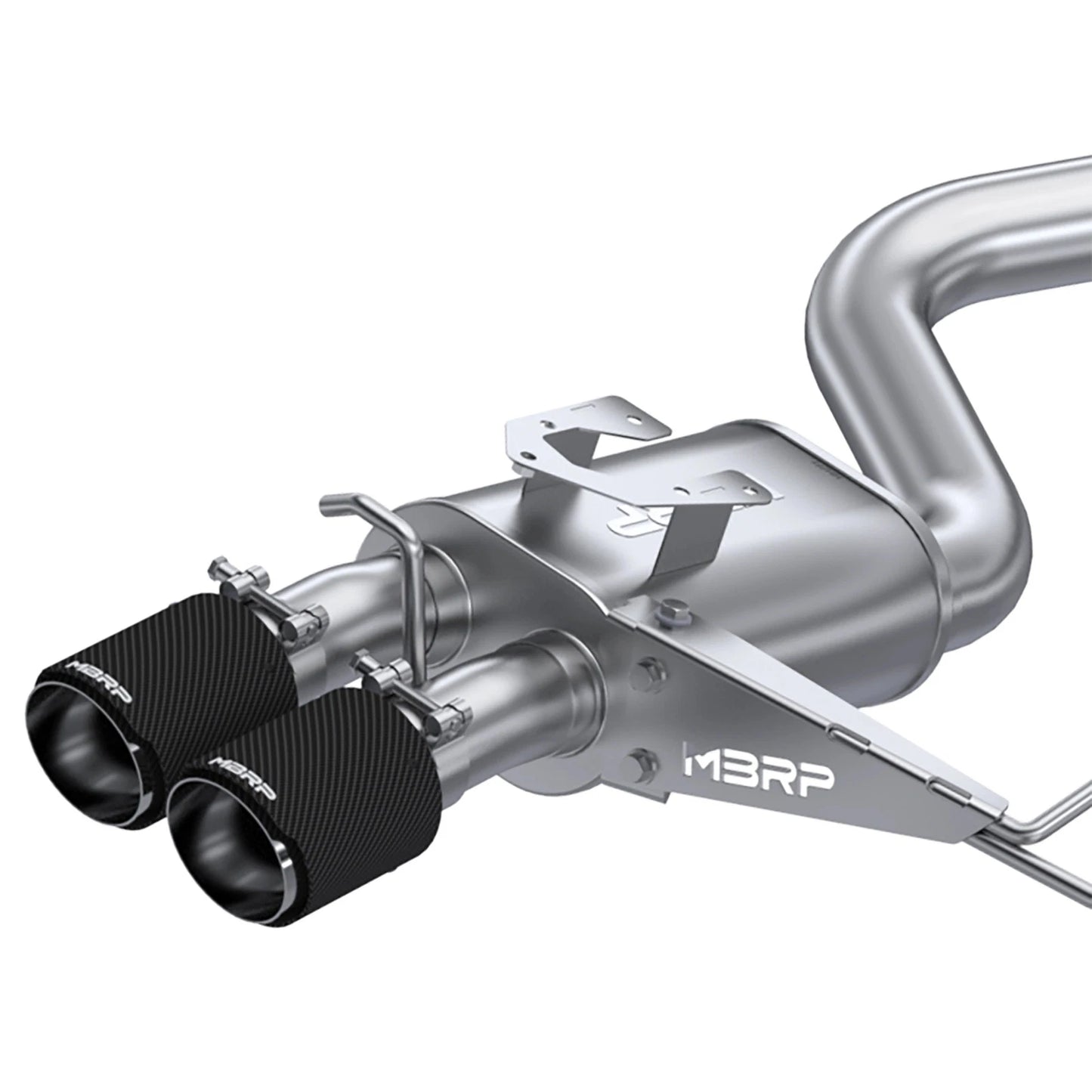 MBRP Stainless Steel 3" Cat-Back - Dual Center Exit | 2023+ Toyota Corolla GR (S4303)