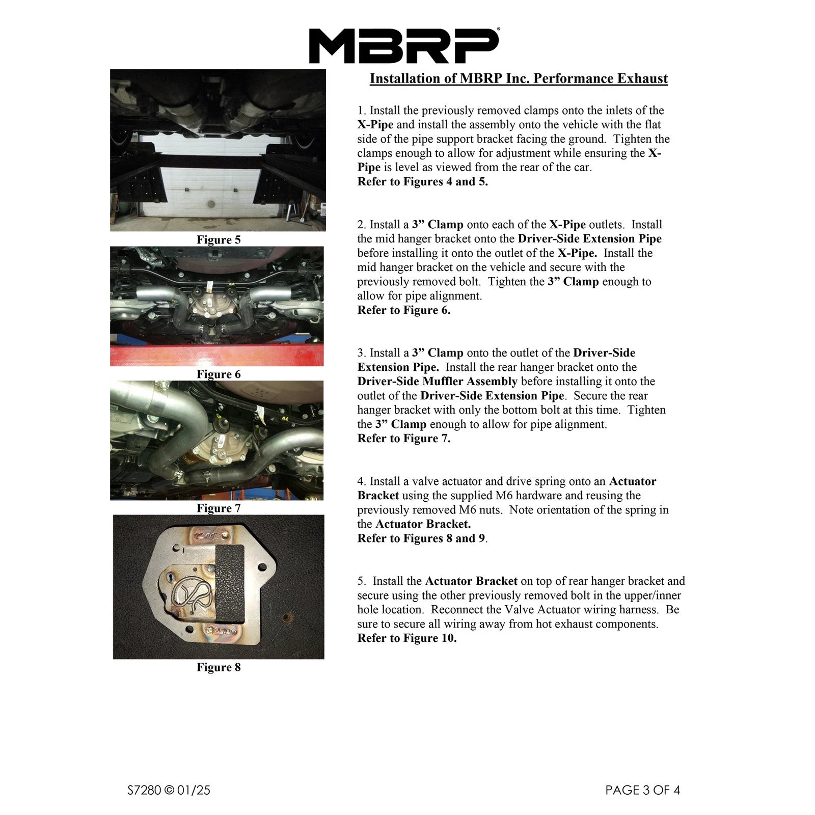 MBRP Armor Lite 3in Street Profile Catback Exhaust | Ford Mustang GT (24+) (S7280AL)